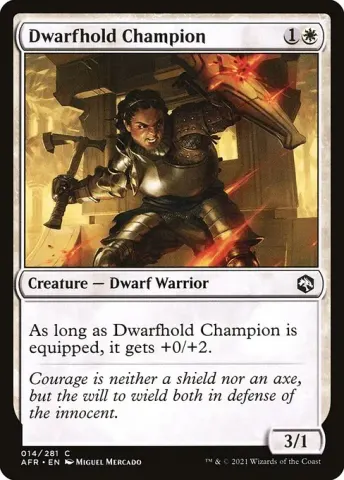 Dwarfhold Champion · 14