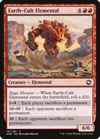 Earth-Cult Elemental · 141