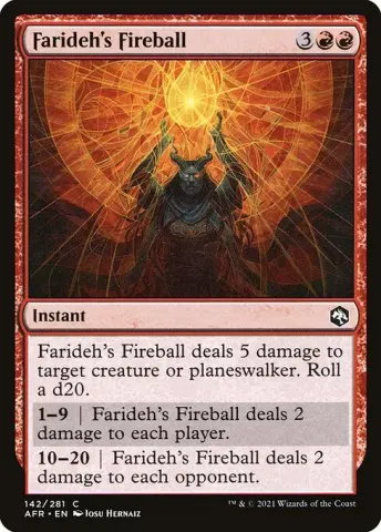 Farideh's Fireball · 142