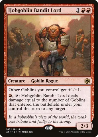 Hobgoblin Bandit Lord · 147
