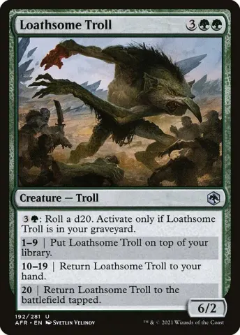 Loathsome Troll · 192