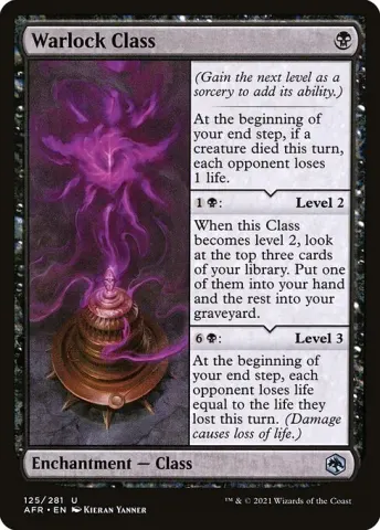 Warlock Class · 125