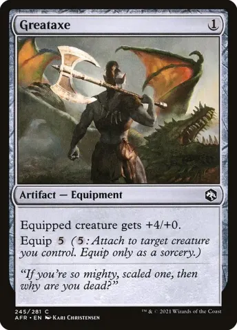 Greataxe · 245