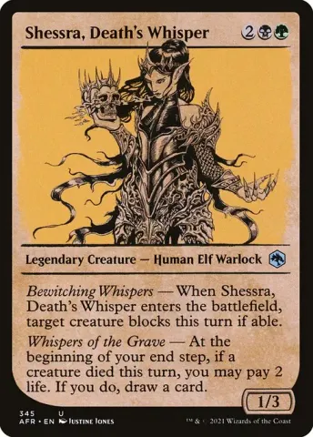 Shessra, Death's Whisper · 345
