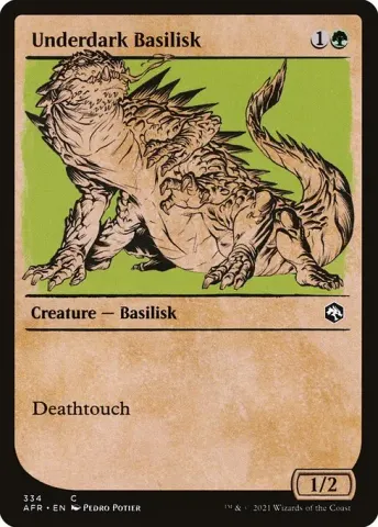 Underdark Basilisk · 334