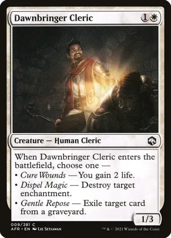 Dawnbringer Cleric · 9