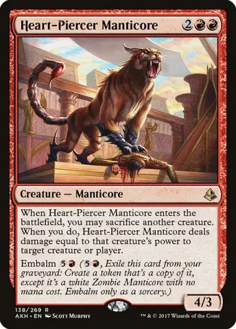 Heart-Piercer Manticore · 138
