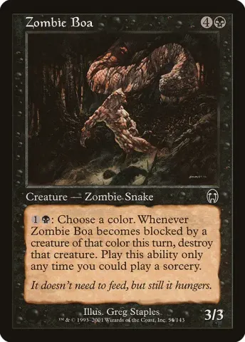 Zombie Boa · 54