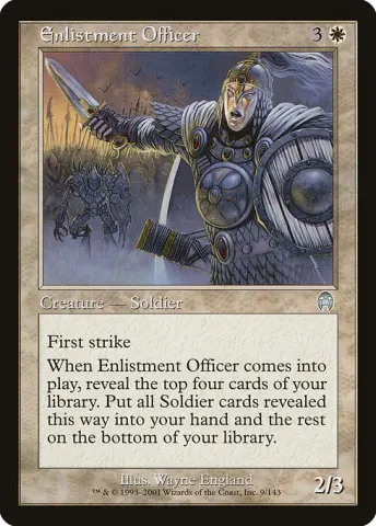 Enlistment Officer · 9