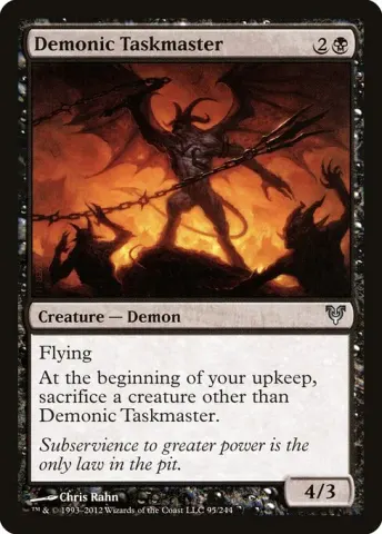Demonic Taskmaster · 95
