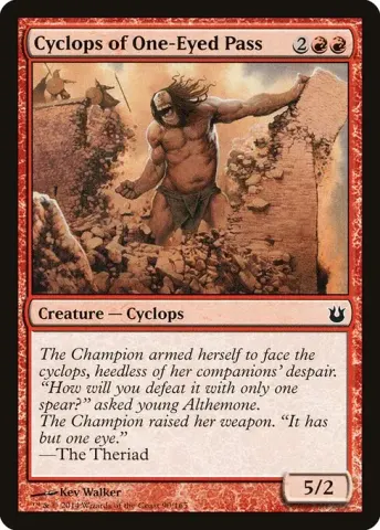 Cyclops of One-Eyed Pass · 90
