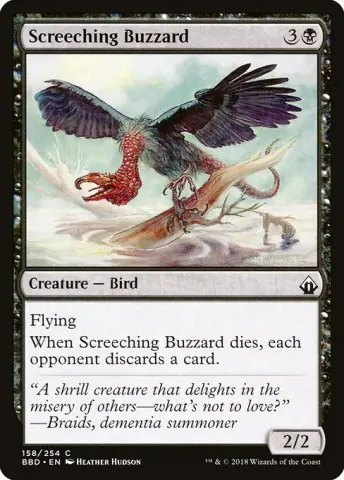 Screeching Buzzard · 158