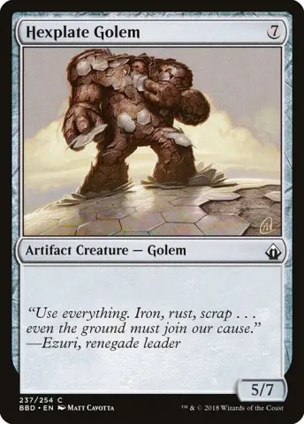 Hexplate Golem · 237