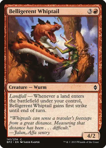 Belligerent Whiptail · 141