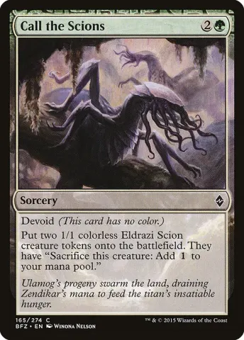 Call the Scions · 165