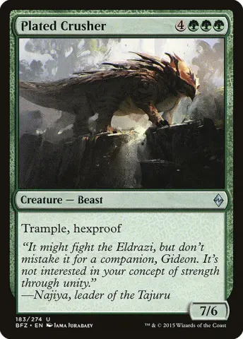 Plated Crusher · 183