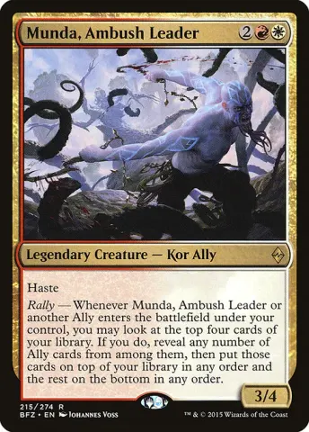 Munda, Ambush Leader · 215