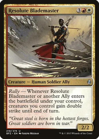 Resolute Blademaster · 218