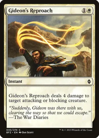 Gideon's Reproach · 30
