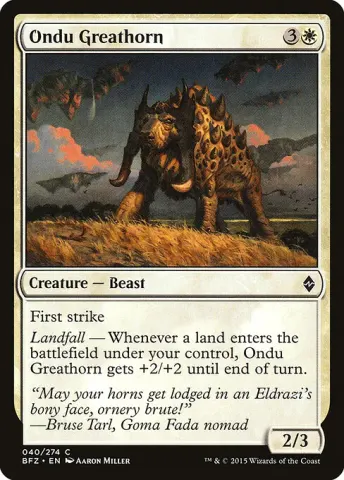 Ondu Greathorn · 40
