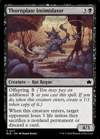 Thornplate Intimidator · 117