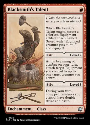 Blacksmith's Talent · 125