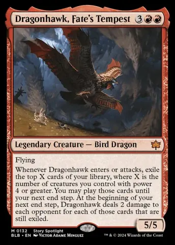Dragonhawk, Fate's Tempest · 132