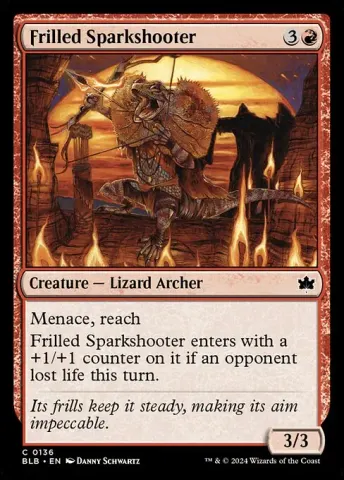 Frilled Sparkshooter · 136