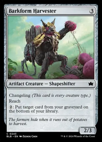 Barkform Harvester · 243