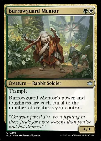 Burrowguard Mentor · 206