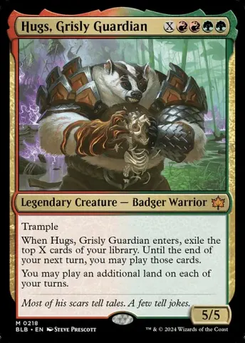 Hugs, Grisly Guardian · 218
