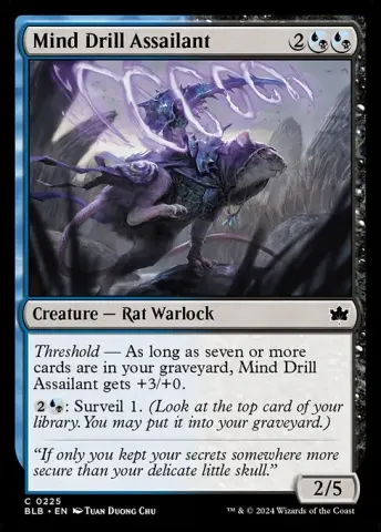 Mind Drill Assailant · 225