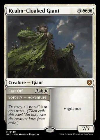 Realm-Cloaked Giant // Cast Off · 149