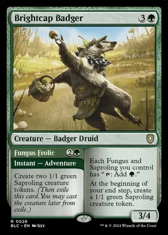 Brightcap Badger // Fungus Frolic · 28