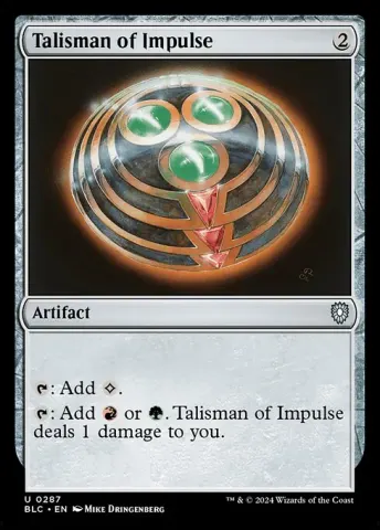 Talisman of Impulse · 287