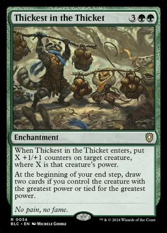 Thickest in the Thicket · 34