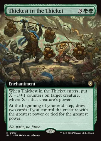 Thickest in the Thicket · 67