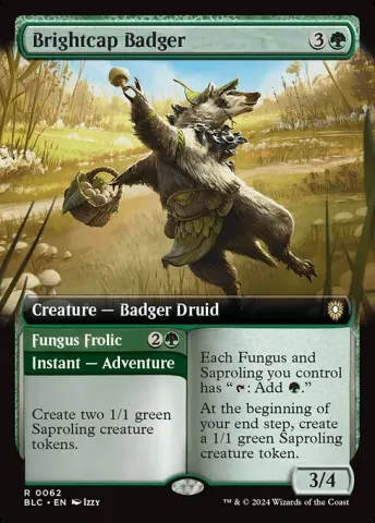 Brightcap Badger // Fungus Frolic · 62