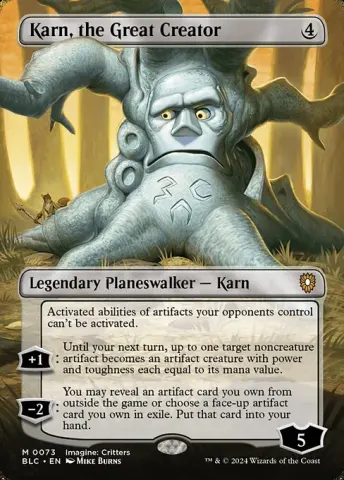 Karn, the Great Creator · 73