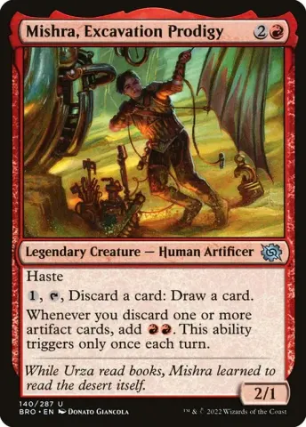 Mishra, Excavation Prodigy · 140