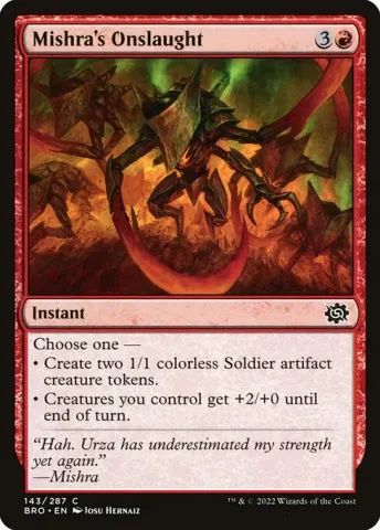 Mishra's Onslaught · 143