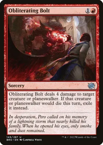 Obliterating Bolt · 145