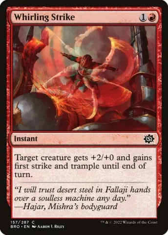 Whirling Strike · 157