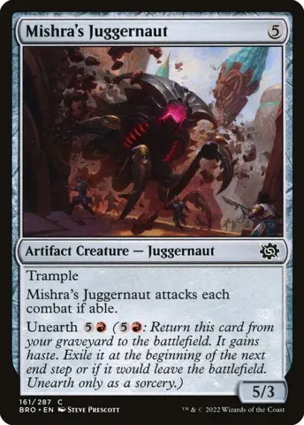 Mishra's Juggernaut · 161