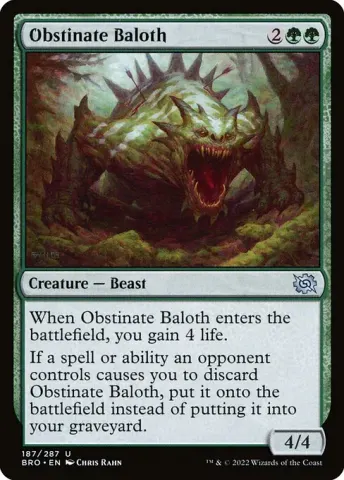 Obstinate Baloth · 187