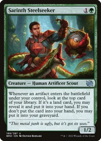 Sarinth Steelseeker · 189