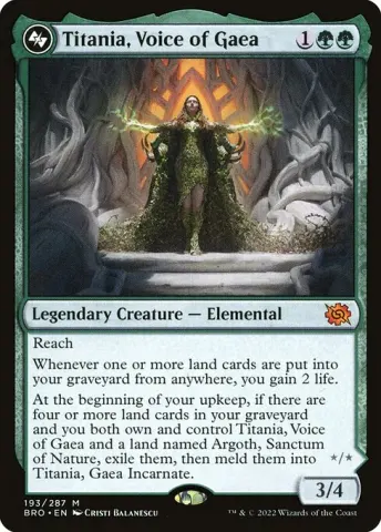 Titania, Voice of Gaea · 193