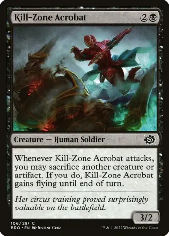 Kill-Zone Acrobat · 106