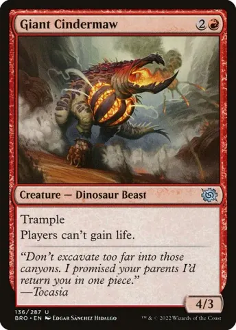 Giant Cindermaw · 136