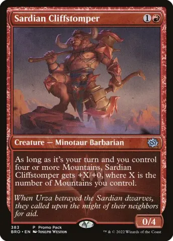 Sardian Cliffstomper · 383